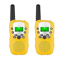   Kids Walkie Talkies, BFYWB 22-Channel FRS/GMRS Radio, 4-Mile Range Two Way Radios With Flashlight And LCD Screen , And Toys Christmas Gifts for 3-12 Year Old Boys And Girls