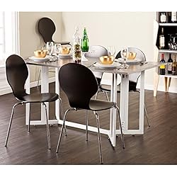 SEI Furniture Driness Drop Leaf Console to Dining