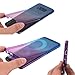 AMASELL SWEET-429 Samsung Galaxy S7 Edge Case, Full Body 360 Coverage Protective, Scratch Resistant Crystal Soft TPU Silicone Rubber Cover - Blue Purple