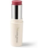 3-in-1 Botanical Cream Blush Stick, Natural Face Makeup - Chantilly Pink | Organic botanical cream color stick in Chantilly Pink &mdash; one product for lips, cheeks, and eyes in seconds