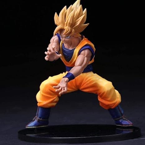 Amazon Co Jp おもちゃの像 ドラゴンボール孫悟空の父と息子のグループのshockwave 14cmのアニメ図プラモデル像デコレーション Gflnb ホーム キッチン