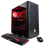 CYBERPOWERPC Gamer Ultra GUA3120CPG Desktop Gaming PC (AMD FX-6300 3.5GHz, 8GB DDR3, AMD R7 240 2GB, 1TB HDD, 802.11 AC WiFi Adapter, Gaming Keyboard/Mouse & Win 10 Home) Black