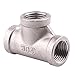Stainless Steel 304 Cast Pipe Fitting Tee Class 150 1/2
