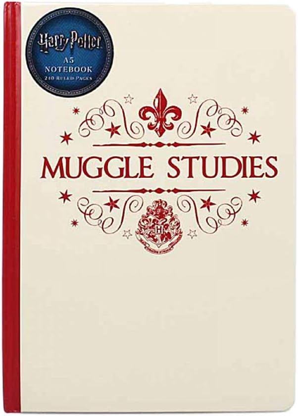 Genuine Harry Potter Muggle Studies A5 Hardback Journal Notebook Paper