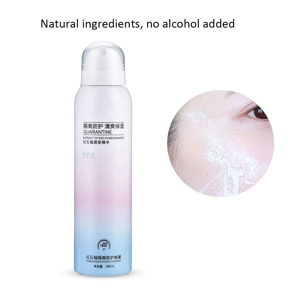 red sunscreen for face