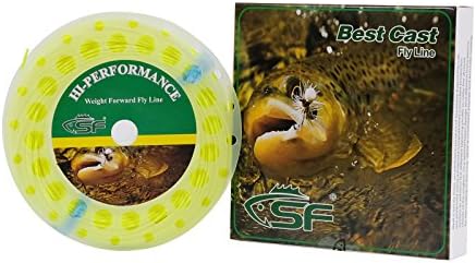 SF Fly Fishing Floating Line with Welded Loop Weight Forward Fly Lines 90FT 100FT WF1 2 3 4 5 6 7 8 9F