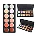 Cosmetics Cream Concealer Palette, KRABICE 12 Color Makeup Dark Circle Concealer Cream Make Up Foundation Makeup Palette Set