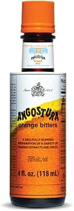 ANGOSTURA Orange Bitters, Cocktail Bitters for Professional and Home Mixologists, Kosher Certified, No Sodium, 4 FL oz