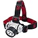 MhIL LED Hands-Free Headlamp (R) Battery Powered Flashlight/Headlight Great for Camping, Hiking, Working in The Dark, Using Without Hands Adjustable 3-Way Light & Adjustable Head Strap