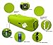 Legit Camping Inflatable Lounger with Carrying Bag & Pockets for Indoors/Outdoors – Blow up Couch & Inflatable Sofa with Headrest & Securing Stake- for Camping Beach or Pool (Lime Green)
