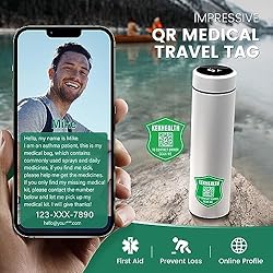 KEKHEALTH Temp Display 60H 4 Insulin Pens Cooler