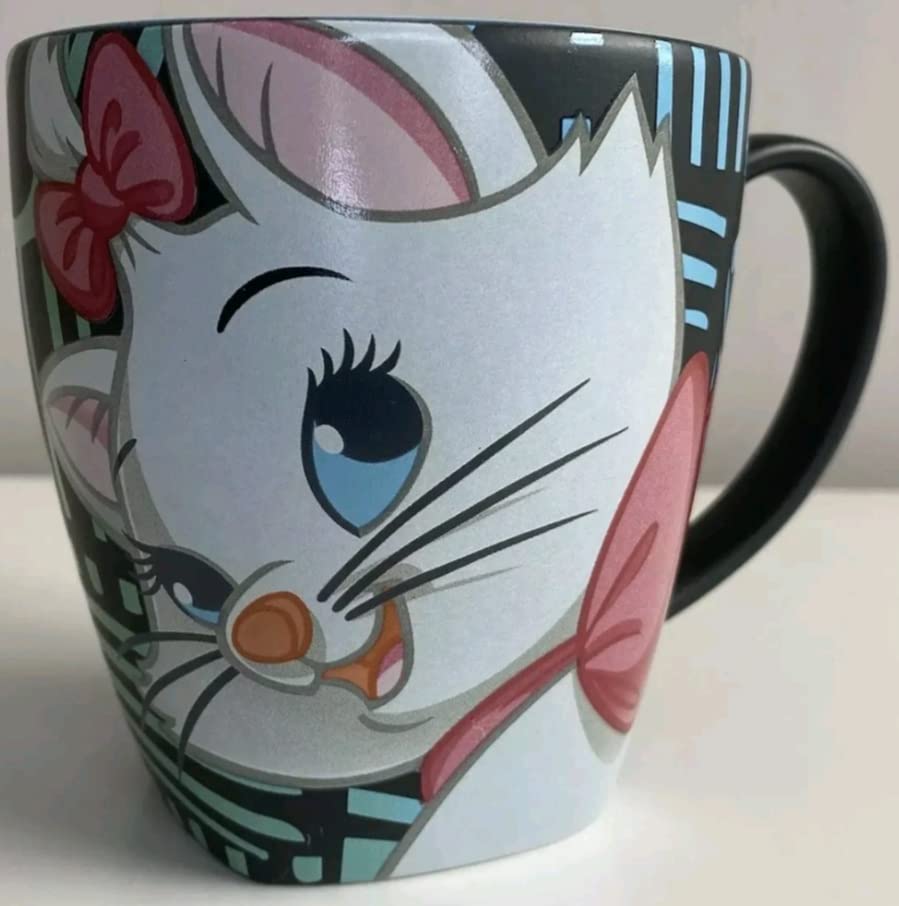 Disney Store Aristocats Marie Black & Lime Mug