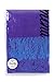 PASKMLNA Paisley Jacquard Pashmina Shawl Wrap Scarf Stole (Purple018123)