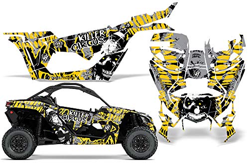 AMR Racing UTV Graphics Full kit Sticker Decal Compatible with Can-Am ...
