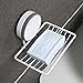 BQTime Soap Dish Holder, Super Power Vacuum Suction Cup Soap Storage Saver Wall Mounted, Adhesive, Reusable,Keep Dry, Drainable, No Drill, Waterproof,NO Mark, Kitchen Sink Bathroom Shower Accessories