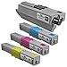SPEEDYINKS Speedy Inks Compatible Toner Cartridge Replacement for Okidata C17 (1 Black, 1 Cyan, 1 Magenta, 1 Yellow, 4-Pack) Compatible with Oki C530dn C531dn MC561 MC562w MC890 MC950 MC950 MFP