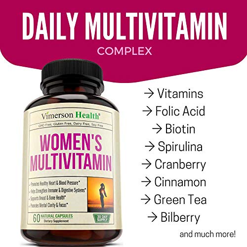 Women's Daily Multivitamin/Multimineral Supplement Rich in Vitamins