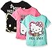 Hello Kitty Girls' Value Pack Tee Shirts
