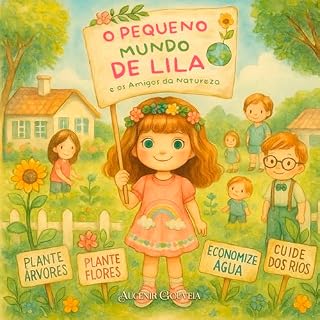 Livro O Pequeno Mundo de Lila e os Amigos da Natureza