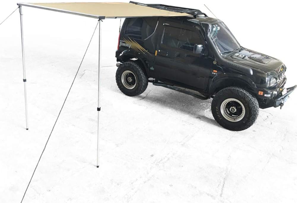 Car Awning Tent Shelter, Outdoor Camping Tent Waterproof Anti-UV Vehicle Sun Canopy for Shelter Family Picnic Fishing Tent,2.5 * 3m