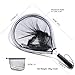 SAMSFX Aluminum Landing Nets Catch and Release Net Fish Saver Nylon Mesh for Fly Fishing Trout Kayak Boating