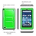 Fintie Impact Resistant Case for Fire 7 2015 - [CaseBot Tuatara] Rugged Unibody Dual Layer Hybrid Full Protective Bumper Cover with Built-in Screen Protector for Amazon Fire 7