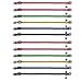 12 Pcs Reflective Nylon Breakaway Cat Collars Bell Adjustable Small Pet Dog Puppies