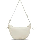 Madden Girl womens Madden Girl Barely Nylon Cresent Hobo Bag