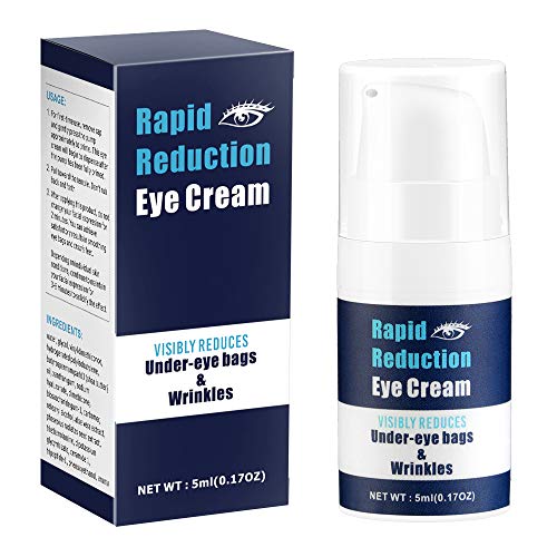 Rapid Reduction Eye Cream-Kinbeau Eye Cream for Under-Eye Bags Treatment,Instant Results within 120 Seconds,Eye Cream for Dark Circles and Puffiness,Wrinkles (5 ml/0.17o)