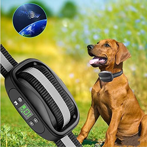 GPS Wireless Dog Fence,Electric Dog Wireless Fence System, Large Signal