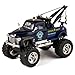 KiNSMART Blue 1953 Chevy Off-Road Wrecker Die Cast Tow Truck Toy with Monster Wheels