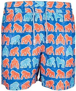 SURFCUZ Men's Pineapple Swim Trunks - Quick Dry Swim Trunks For Swim or Beach