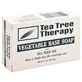 Tea Tree Therapy, Soap Bar, Vegetable Base, 3.5 oz