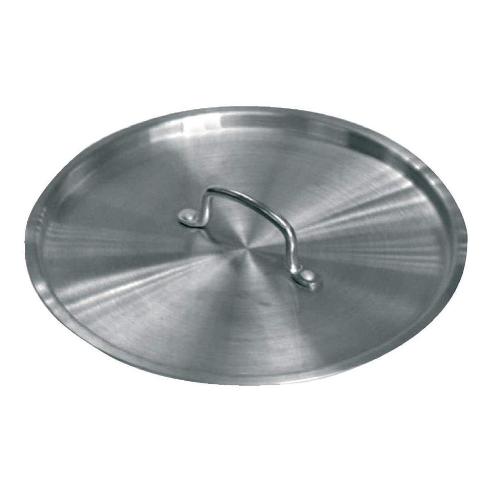 Vogue Stock Pot Lid 30 cm, Saucepan Lid Size: 300(Ø) mm, Material: Aluminium, Compatible with: S352 - S359