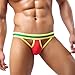 Men's Underwear,Neartime Hollow Out Men Underwear Boxers Bulge Pouch Men Shorts Hot (M, Red)