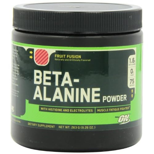 Optimum Nutrition Beta Alanine Powder, Fruit Fusion, 75 Servings, 9.26 Ounce image