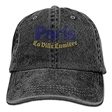 Paris La Ville LumiÃ¨re Cowboy Hip-hop Hat Rear