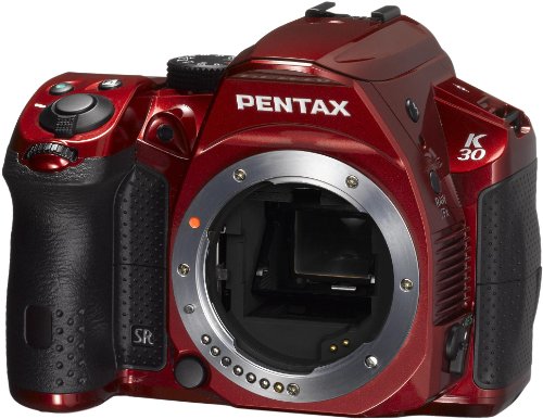 Pentax K-30 16 MP CMOS Digital SLR Crystal Red