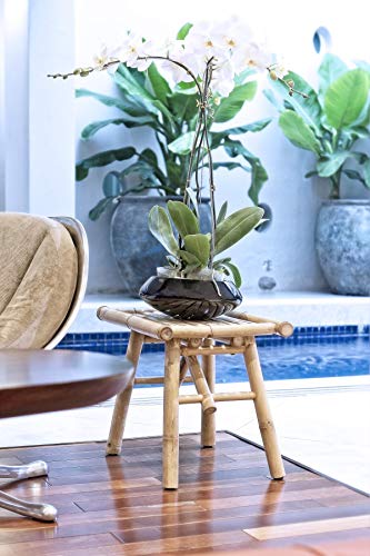 Bamboo Side Table - Stool - Plant Stand - Accent Table - Indoor/Outdoor Use