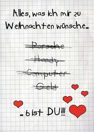 Weihnachtspostkarte Mit Lustigen Sprüchen Alles Was Ich