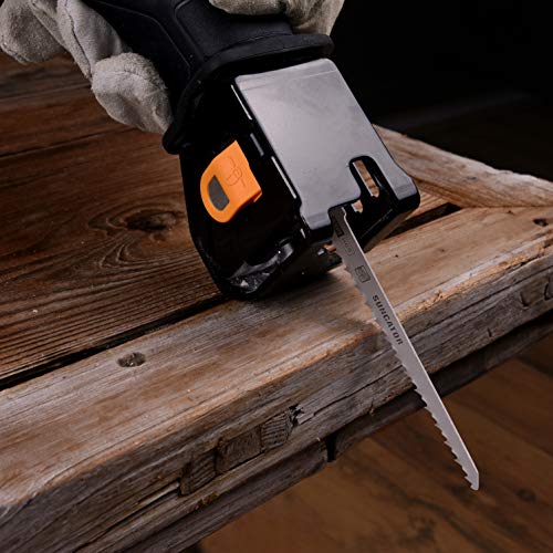 image for 12-Piece 6 Inch Reciprocating Saw Blades, SUNGATOR Wood Cutting Sawzal