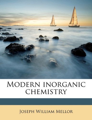 Modern inorganic chemistry