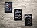 NaCraftTH Jack Daniels Whiskey Metal Iron Tin Sign Retro Vintage Hanging Wall Art Pub Bar Decor, 8