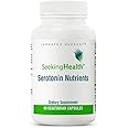 Seeking Health Serotonin Nutrients, Supports Healthy Sleep, 5-HTP Supplement with Vitamin B6 and Saffron Extract, Vegan and Vegetarian (60 Capsules)