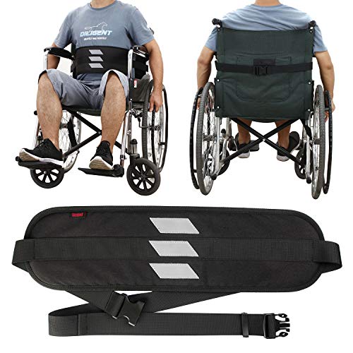 Wheelchair Seat Belt Medical Restraints Straps with Reflective Tape