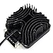 TTX LIGHTING 27Watts Square 4 Inch LED Work Light 30 Degree Spot Beam 1650 Lumens DC 9-75V for 4X4 UTV RZR Teryx Rhino Jeep Tractor Truck fork lifter Boat 1-Year Warranty (Pack of 1)