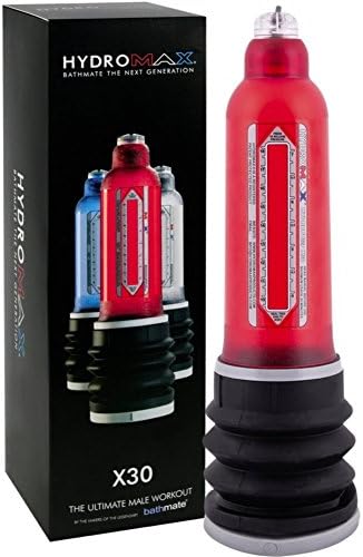 Male Enlarging Pump Hydro Enhancing Pump Extender Hydromax X30 Red