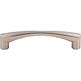 Top Knobs M1131 Nouveau III Collection 5-1/16" Hidra Pull, Brushed Satin Nickel