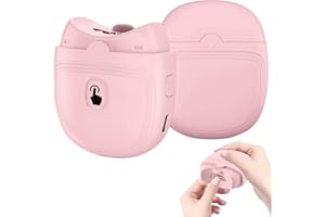 MORBEX GREEN Electric Nail Clipper,Automatic Baby Electric Nail Trimmer,2 Speed Nail Clipper, Rechargeable Nail Kit for Elderly, Baby Nail Trimmer Electric,LED Light Manicure Set,Nail Clippers Gift for Kids,Adult