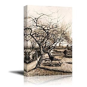 The Parsonage Garden at Nuenen in Winter by...